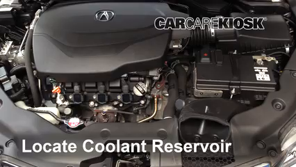 2016 Acura TLX SH-AWD 3.5L V6 Coolant (Antifreeze) Check Coolant Level